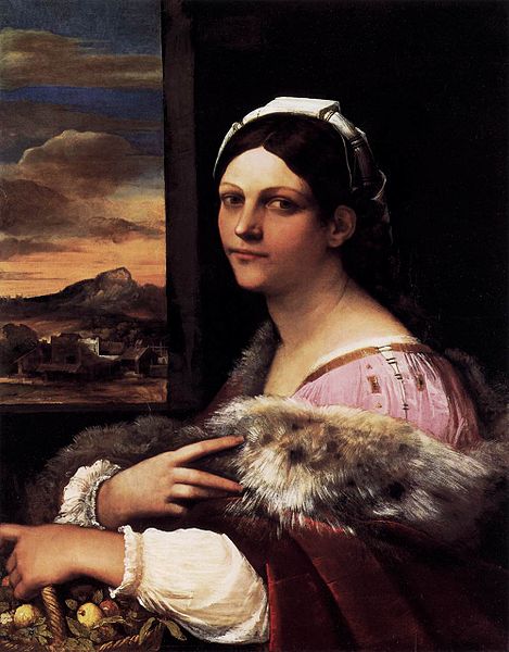 Sebastiano del Piombo A Young Roman Woman